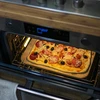 Kamień do pizzy prostokątny, wykonany z kordierytu,  - 38 x 30,5 cm - 8 ['kamień do pieczenia pizzy', ' kamień do pieczenia chleba', ' kamien do pizzy prostokątny', ' duzy kamień do pizzy', ' pizza']