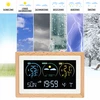 Stacja pogody (RCC,DCF) - elektroniczna, bezprzewodowa, podświetlana, czujnik, biała - 10 ['bezprzewodowa stacja pogody', ' pomiar temperatury zewnętrznej i wewnętrznej', ' pomiar wilgotności', ' stacja pogody z kalendarzem', ' stacja pogody z budzikiem', ' dokładna stacja pogody', ' stacja pogodowa', ' elektroniczna stacja pogody', ' uniwersalna stacja pogodowa', ' idealny miernik pogody']