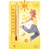 Termometr pokojowy dziecięcy mix wzorów - 4 ['termometr wewnętrzny', ' jaka temperatura']