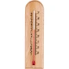 Termometr pokojowy ze wzorkiem (-20°C do +50°C) 15cm  - 1 [': termometr uniwersalny', ' termometr wewnętrzny termometr drewniany', ' termometr', ' termometr z czytelną skalą', ' termometr pokojowy', ' termometr do zawieszenia']