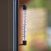 Termometr zewnętrzny brązowy (-50°C do +50°C) 22cm - 6 ['termometr zaokienny', ' jaka temperatura']