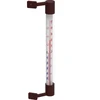 Termometr zewnętrzny brązowy (-50°C do +50°C) 22cm - 2 ['termometr zaokienny', ' jaka temperatura']