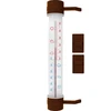 Termometr zewnętrzny brązowy (-50°C do +50°C) 27cm - 3 ['termometr zaokienny', ' jaka temperatura']